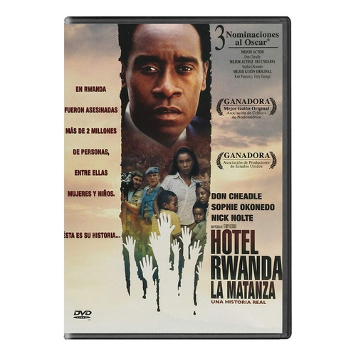 Hotel Rwanda La Matanza Película Dvd