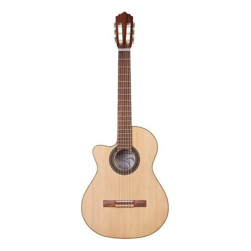Guitarra criolla clásica Fonseca 41K para zurdos guayubira
