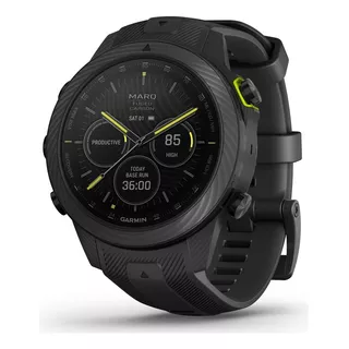 Reloj De Lujo Garmin Marq Athlete (gen 2) Carbon Edition Color De La Caja Carbono Color De La Correa Negro Color Del Bisel Carbono