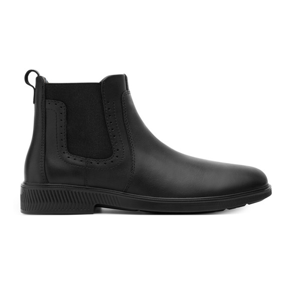 Botín Flexi Para Hombre Estilo 412303 Negro