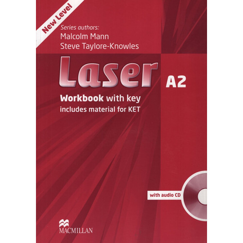 Laser A2 - Workbook With Key + Audio Cd