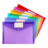 6 Pack Clear Document Folders Plastic Envelopes Poly Enve Aa