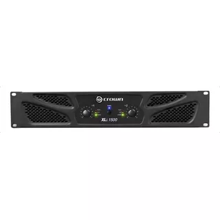 Amplificador De Audio Crown Potencia Xli1500 2x450w 101db Color Negro Potencia De Salida Rms 900 W