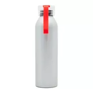 Botella Aluminio Tahg Alu 600 Ml Gris - Rojo I Giveaway