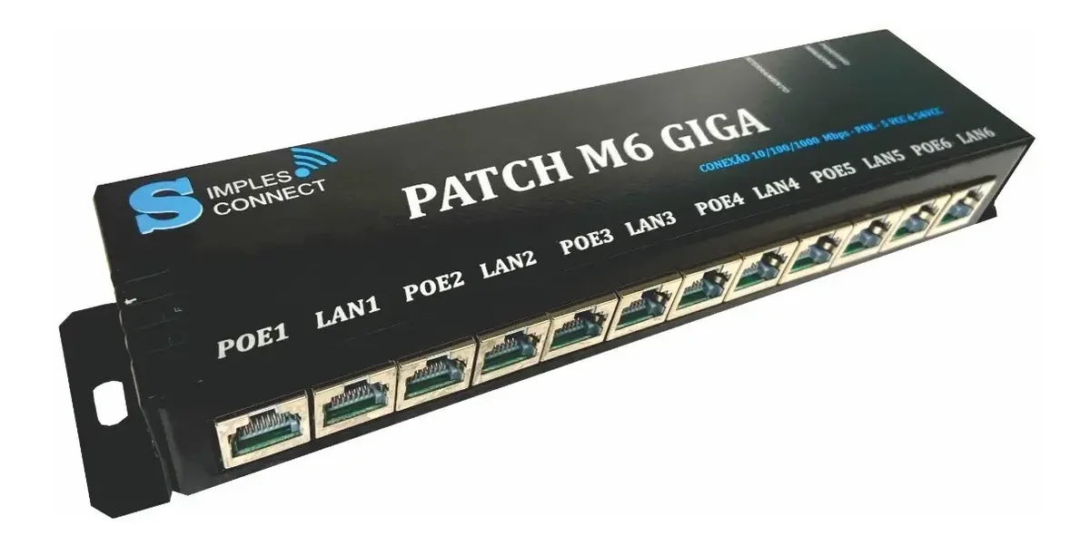 Patch Panel Simples Connect M6