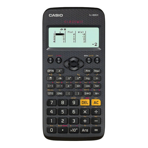 Calculadora Cientifica Casio Fx-82ex Circuit Color Negro