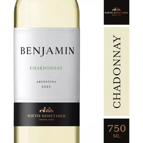 Benjamin Chardonnay X 750 Ml