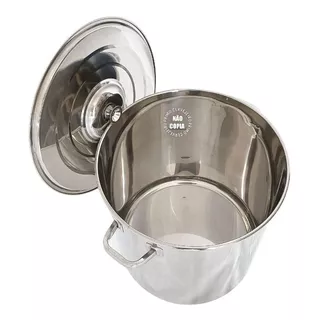 Panela Cerveja Artesanal Inox 32 Litros Caldeirão Industrial