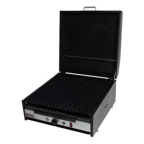 Parrilla Eléctrica Extra Grande 2 Niveles De Potencia 2000w Color Negro