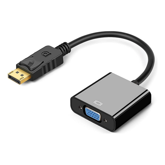 Adaptador De Dp Displayport A Vga (2 Piezas)