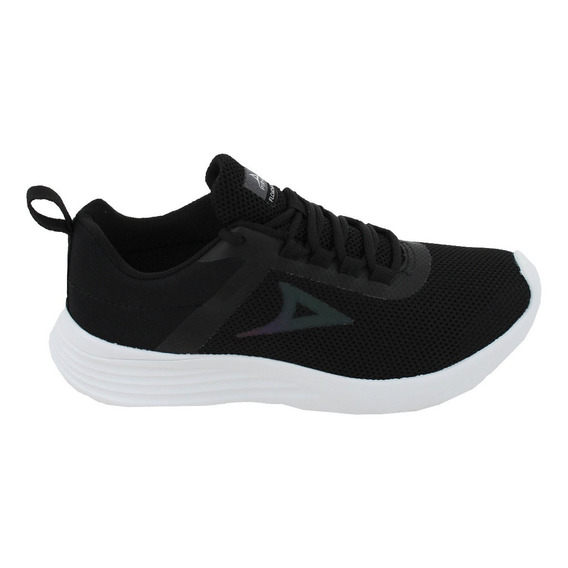 Tenis Mujer Pirma 4517 Running Gym Memory Foam Negro Deporte