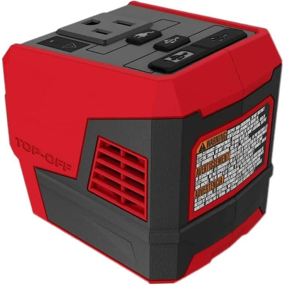 Milwaukee M18 Fuente De Alimentación 18v Ac 120v + Usb 175w 