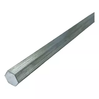 Barra Vergalhao Sextavado Aluminio  1/2 (12,70mm) C/ 1 Mt