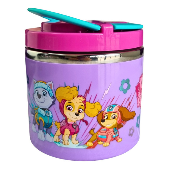 Termo De Comida 600ml Scool - Paw Patrol Niña (lila)