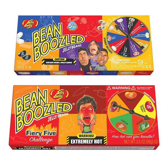  Jelly Belly Dulces bean boozled sabores extremos o extra picantes varieantes picosos