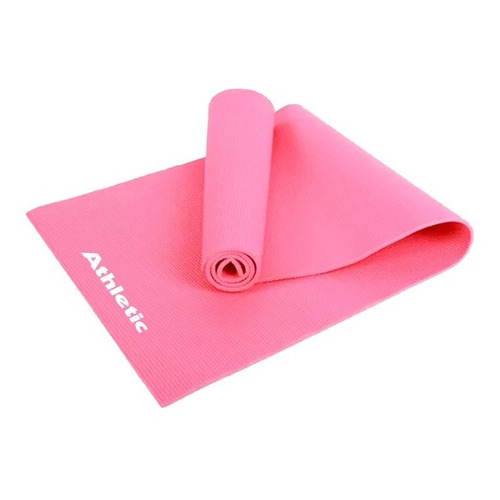 Colchoneta Gimnasia Pilates Yoga 6 Mm Athletic Athletic Color Rosa