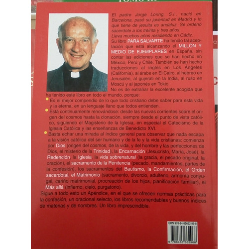 Libro Para Salvarte Enciclo. Catolica - Padre Jorge Loring
