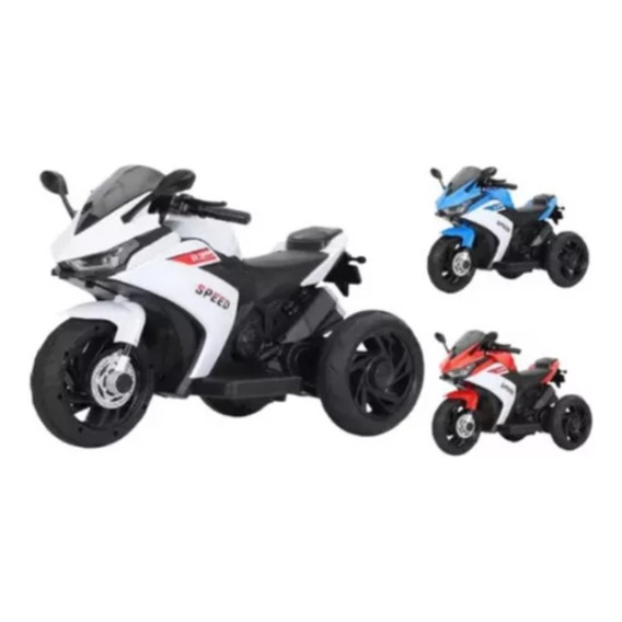 Triciclo Moto Cross Infantil Con Luces Sonido Bateria Zippy