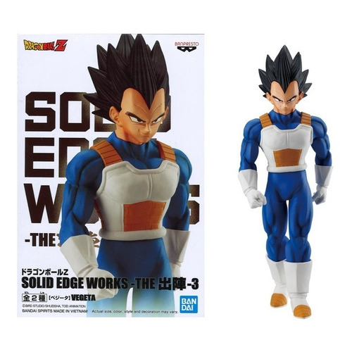 Banpresto Dragon Ball Z Solid Edge Works Vol3 Vegeta Figura