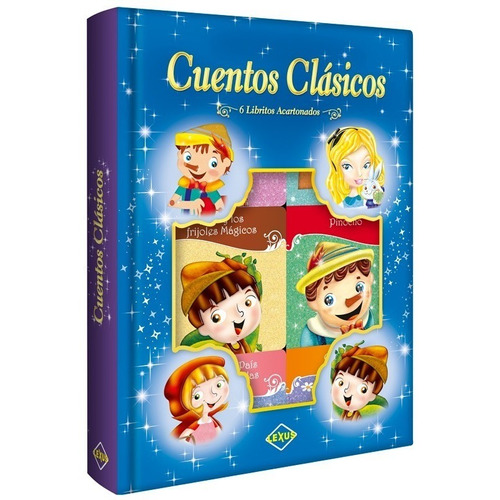 Cuentos Clásicos - 6 Libritos Cartón 