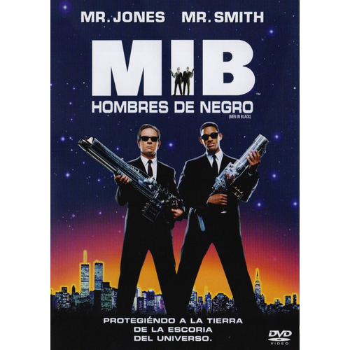 Hombres De Negro Men In Black Will Smith Pelicula Dvd