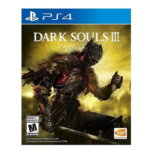Dark Souls III  Standard Edition Bandai Namco PS4 Físico