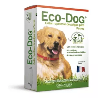 Collar Repelente De Pulgas Para Perros Eco-dog Aroma Limon