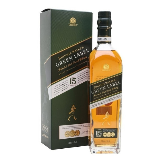 Whisky Johnnie Walker Green Label 750 Ml Original