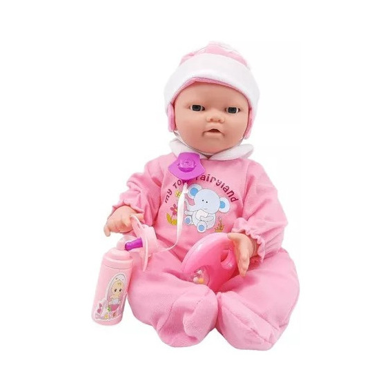 Muñeca Bebe Llora Gesto Movimiento Faciales Baby Gestitos