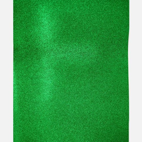 Cartulina Diamantada De Colores 280g 50x60 Cm Paq. C/10 Color Verde