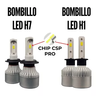 Bombillo Luces Led H7 Y H1 Ford Fiesta Max 2010