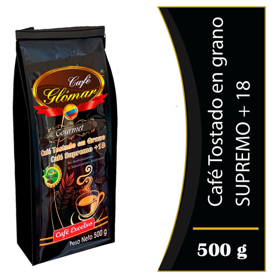 Café Glómar Tostado Grano 500g
