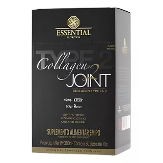 Suplemento Em Pó Essential Nutrition Collagen 2 Joint Em Caixa De 300ml