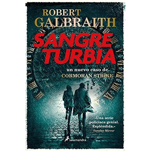 Libro Sangre Turbia - Robert Galbraith - Salamandra