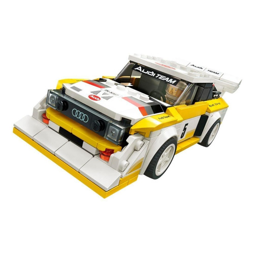 Set de construcción Lego Speed Champions 1985 Audi Sport quattro S1 250 piezas  en  caja