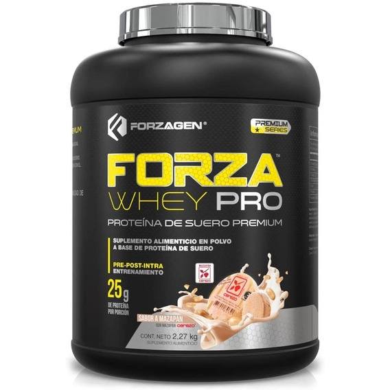 Forzagen Proteína Forzawhey-pro 5lb | 100% Whey Protein Sabor Mazapán Cerezo