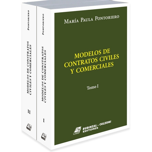Modelos De Contratos Civiles Y Comerciales. 2 Tomos - Pontor
