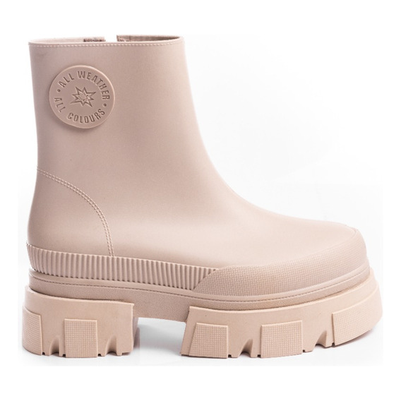 Botas Borcegos Mujer Lluvia Zapatos Elastico Super Cómodos 