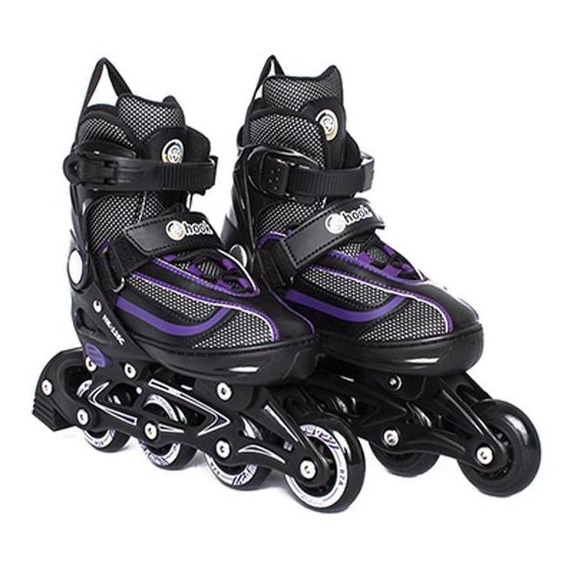 Patines Roller Inline Fitness Morado Talla Xs Hook