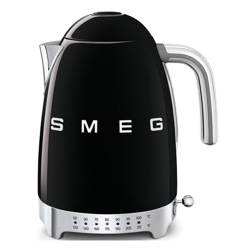 Pava eléctrica Smeg KLF04 50's Retro Style negra 220V - 240V 1.7L