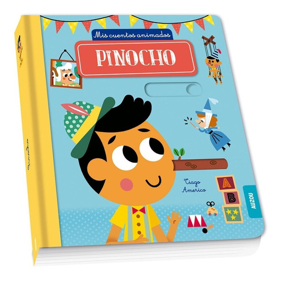 Pinocho - Mis Cuentos Animados - Auzou Libro