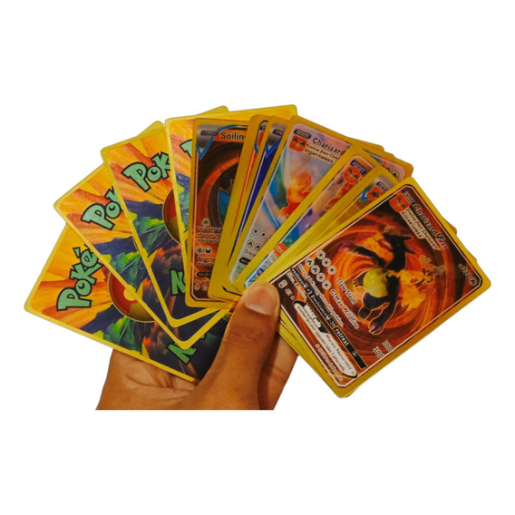 Pack 10 Cartas Pokémon 3d