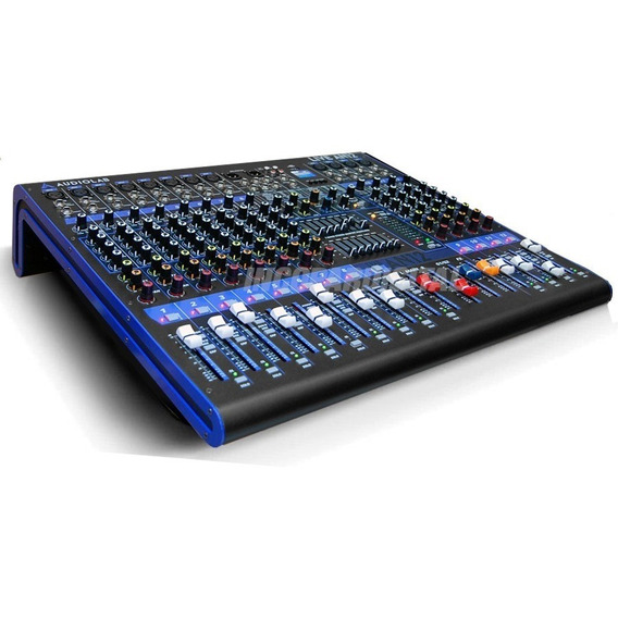 Consola Mixer  Audiolab An12 Tecshow 12canales-usb 16efectos