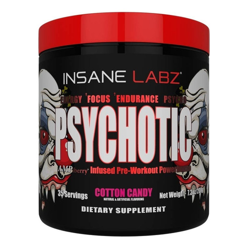 Psychotic - Insane Labz - Cotton Candy - 35 Servicios