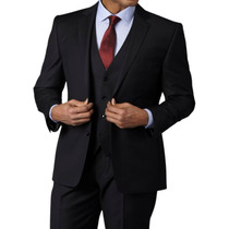 Kit Terno Slim Completo Paletó,calça,colete,camisa E Gravata