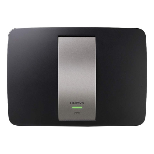 Router Linksys EA6400 negro y gris