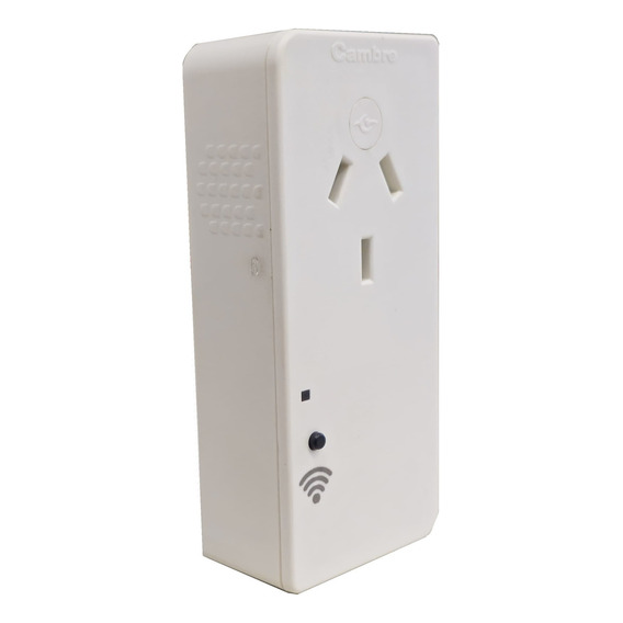 Enchufe Toma Inteligente Wifi Smart Movil 10a Cambre 1810 Blanco