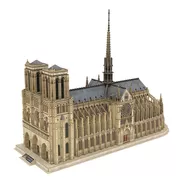 Puzzle 3d Cubicfun Notre Dame De Paris De Lujo 293 Piezas