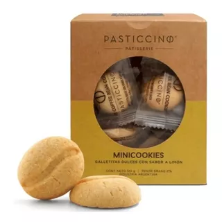 Mini Cookies Galletitas Pasticcino Con Forma De Café X 35u