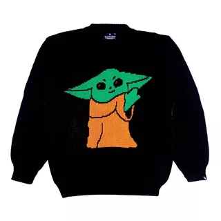 Grogu Sweater Star Wars - This Is Feliz Navidad